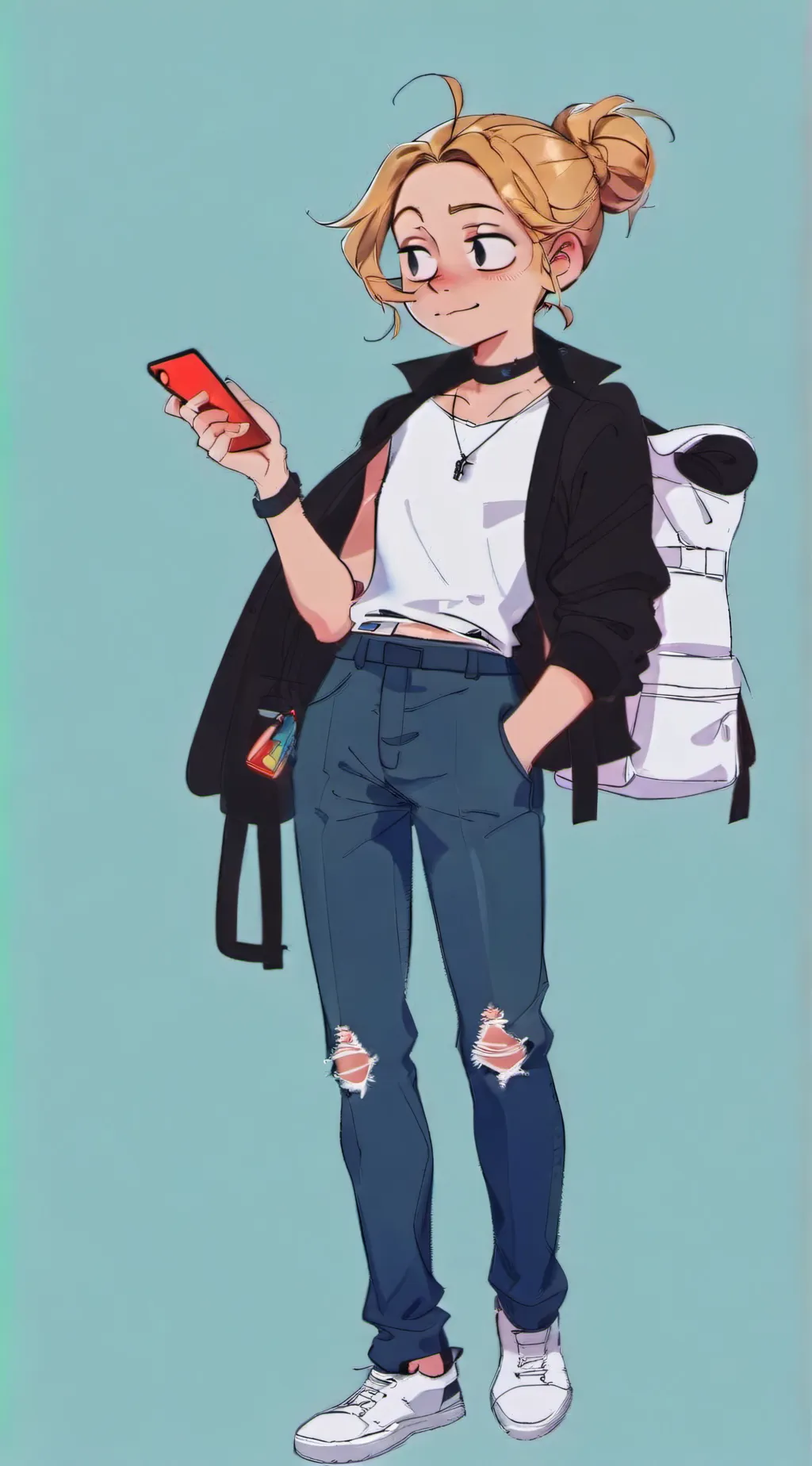 ai character: Dee  background