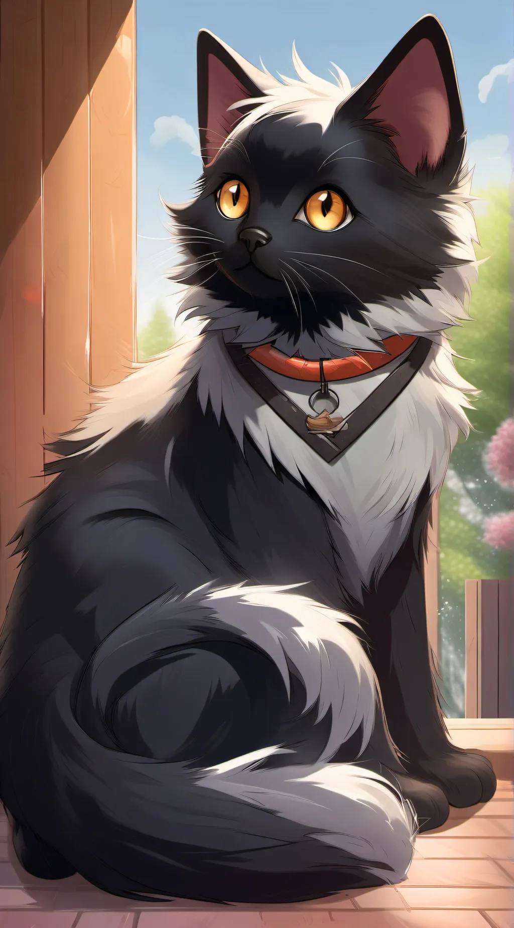 ai character: pepper background