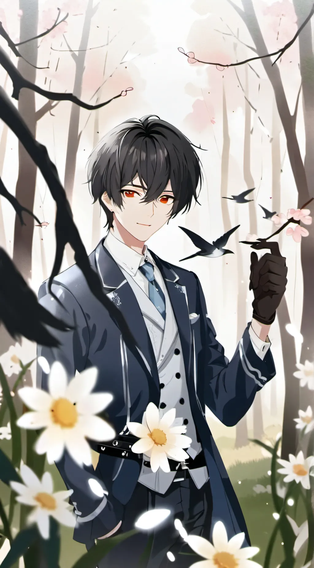 ai character: Sanemi and Genya  background