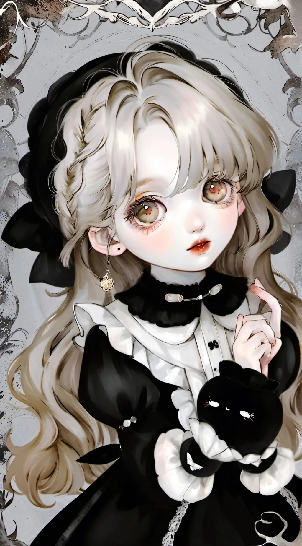 ai character: charlie and vaggie background