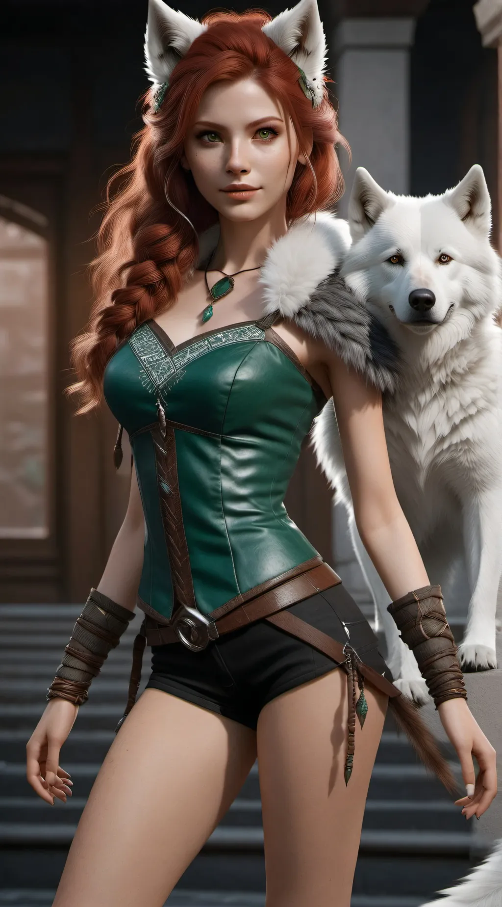 ai character: Skylar 🐺  background