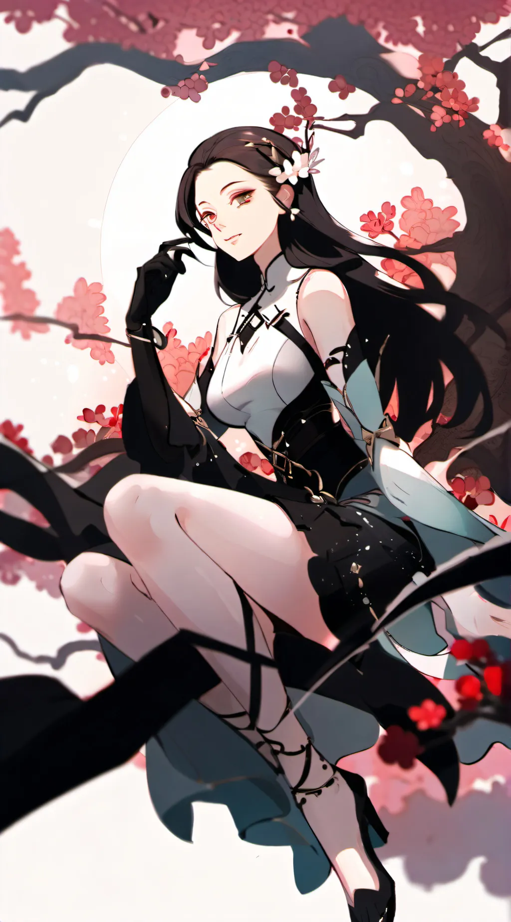 ai character: Demon slayer background