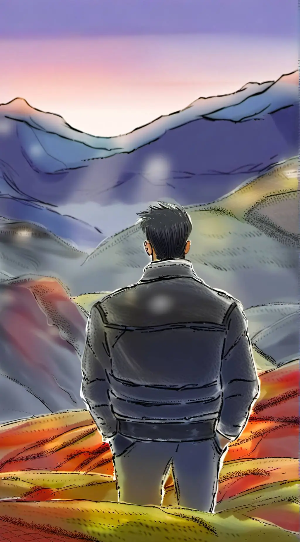 ai character: the end? background