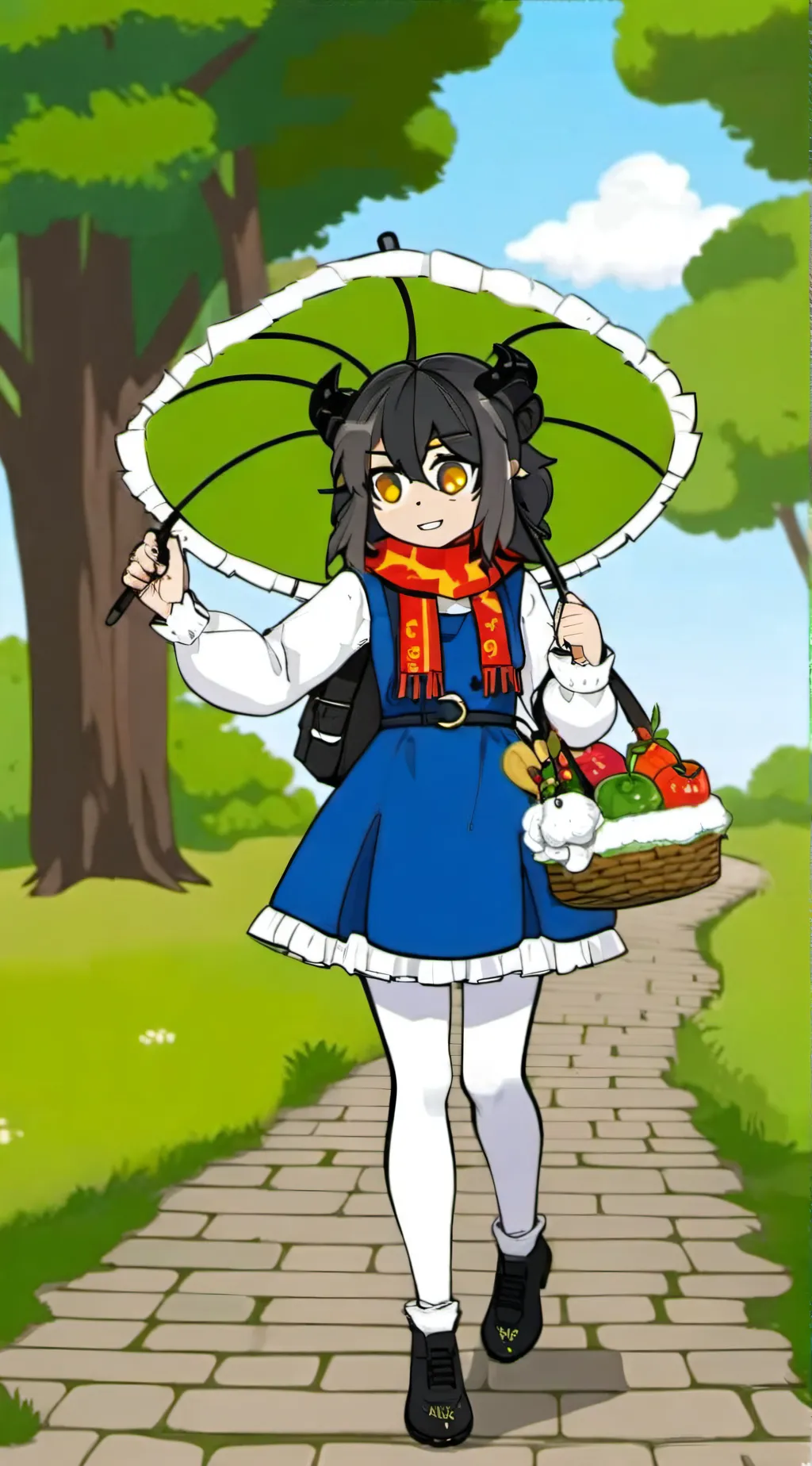 ai character: ela background