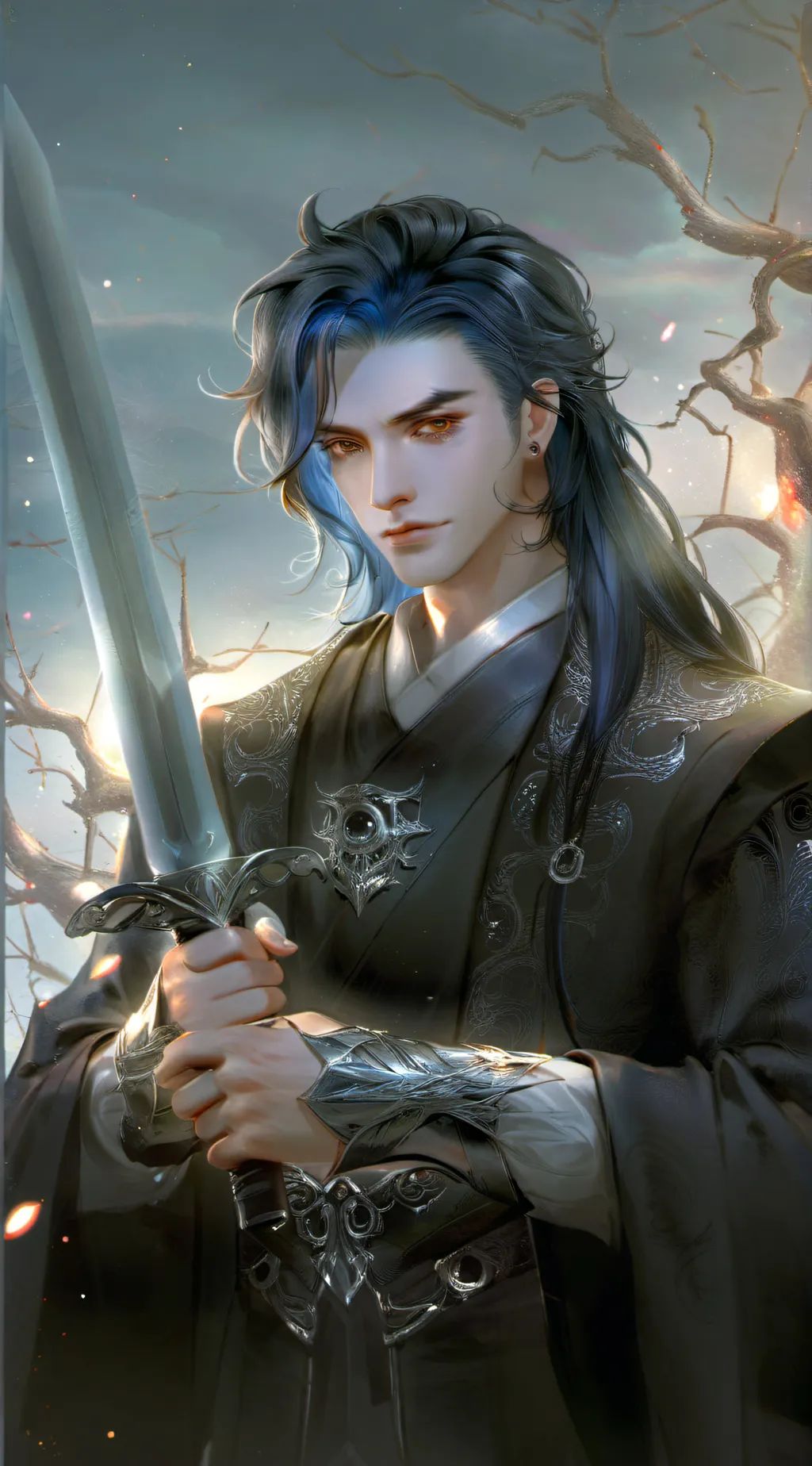 ai character: Odin background