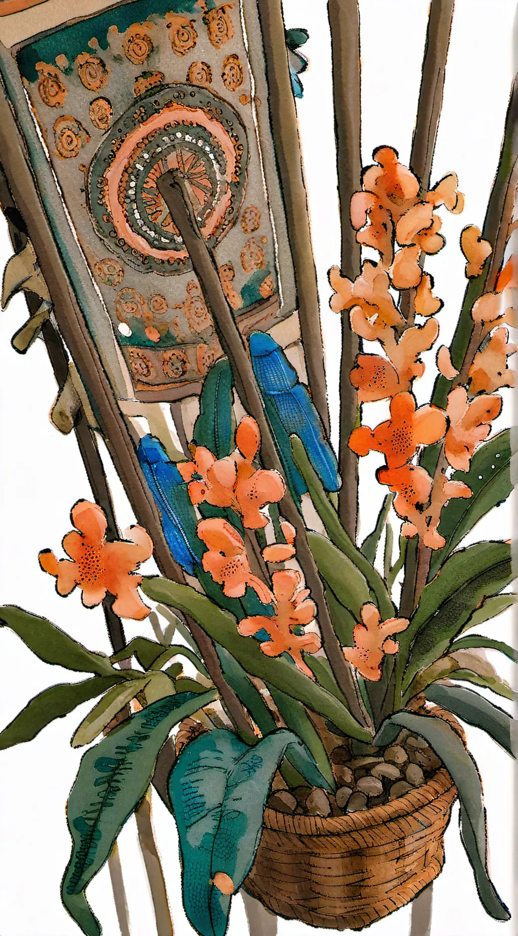 ai character: FPE5!!!?!? background