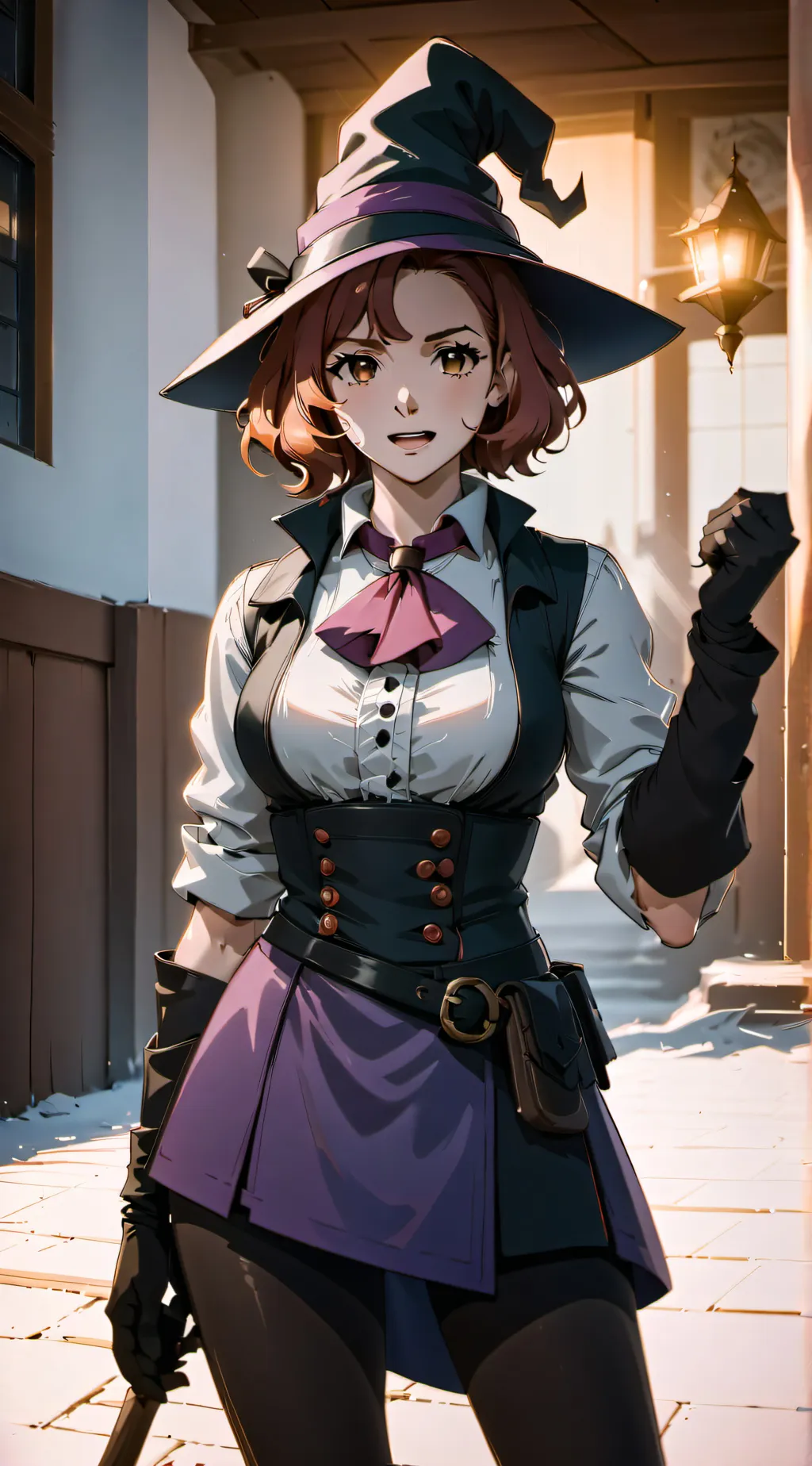 ai character: Haru Okumura background