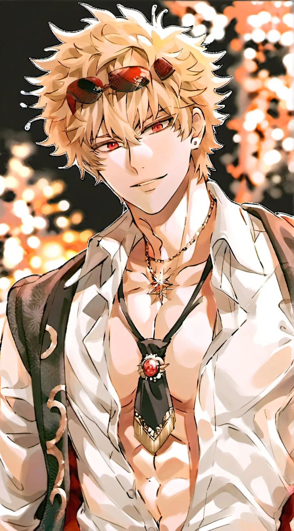 ai character: bakugo & shinso  background