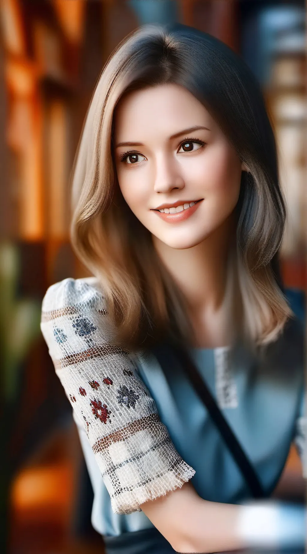 ai character: stacey background