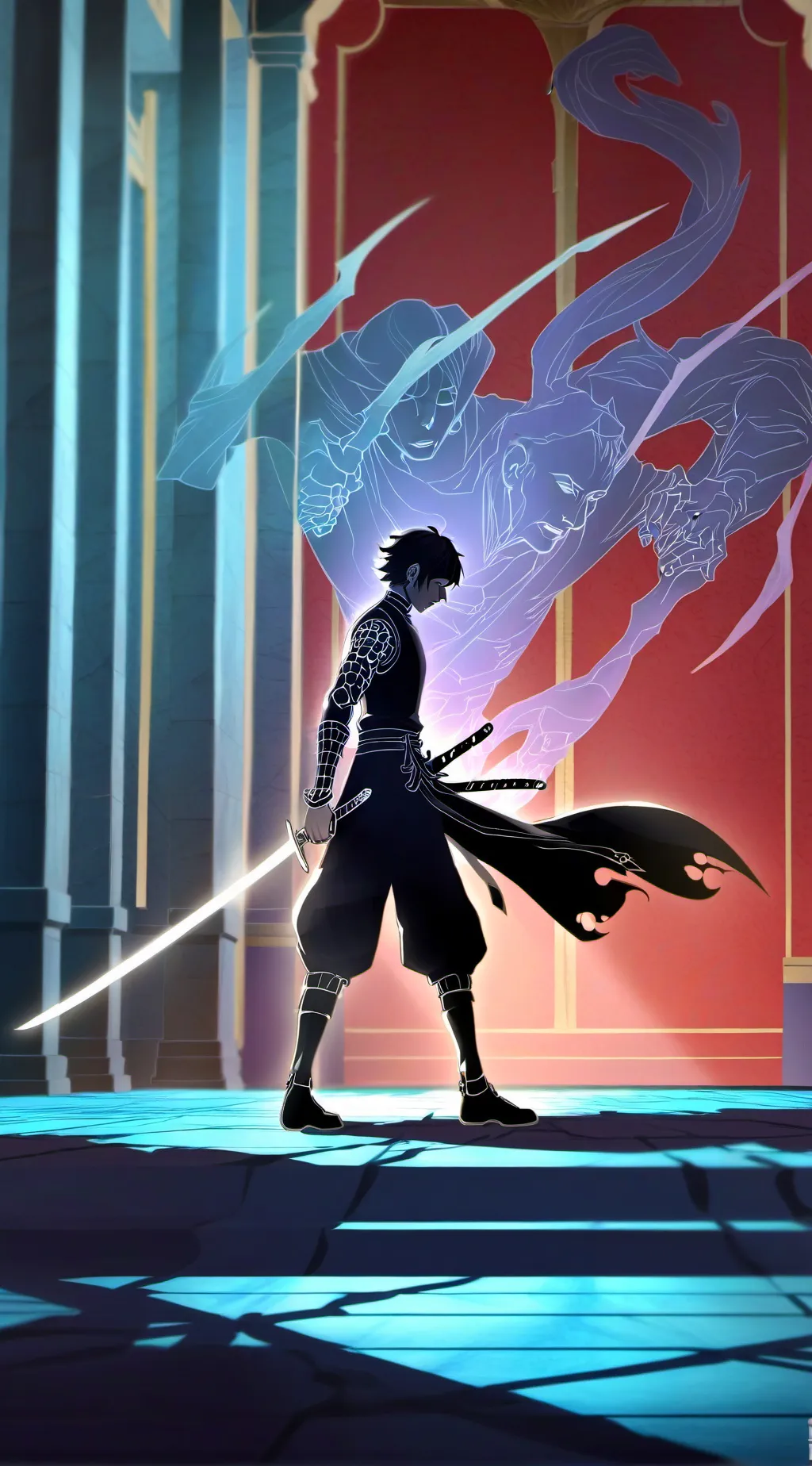 ai character: demon Slayer! background