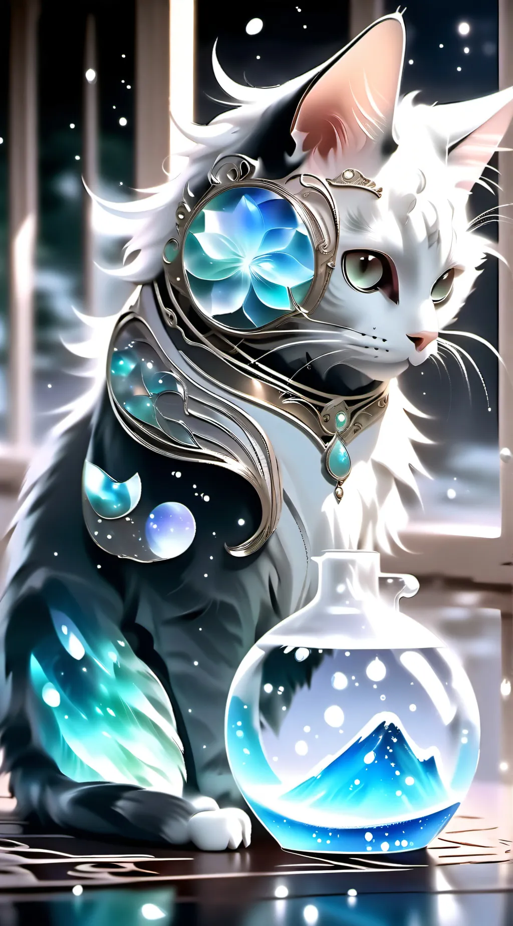 ai character: CATS  background