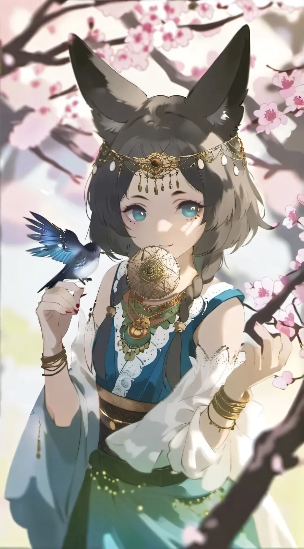 ai character: Cutie background