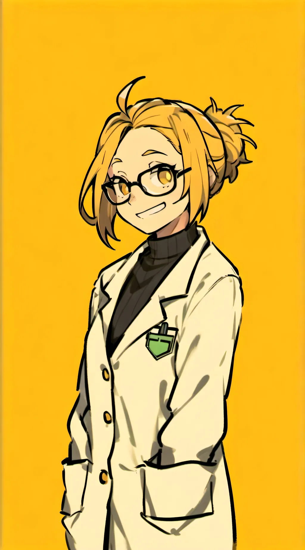 ai character: Alphys (Undertale) background