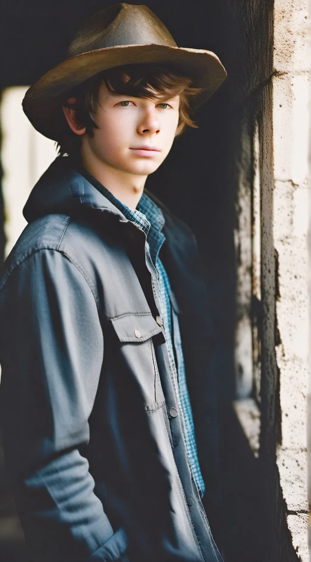 ai character: Carl Grimes background