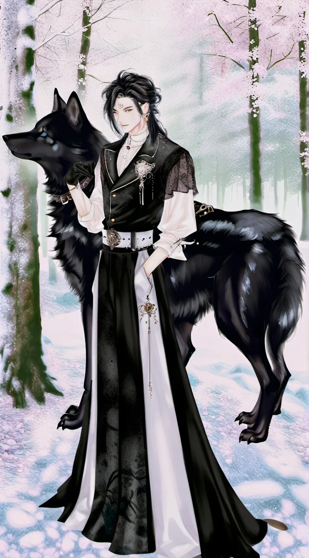 ai character: spooky's father background