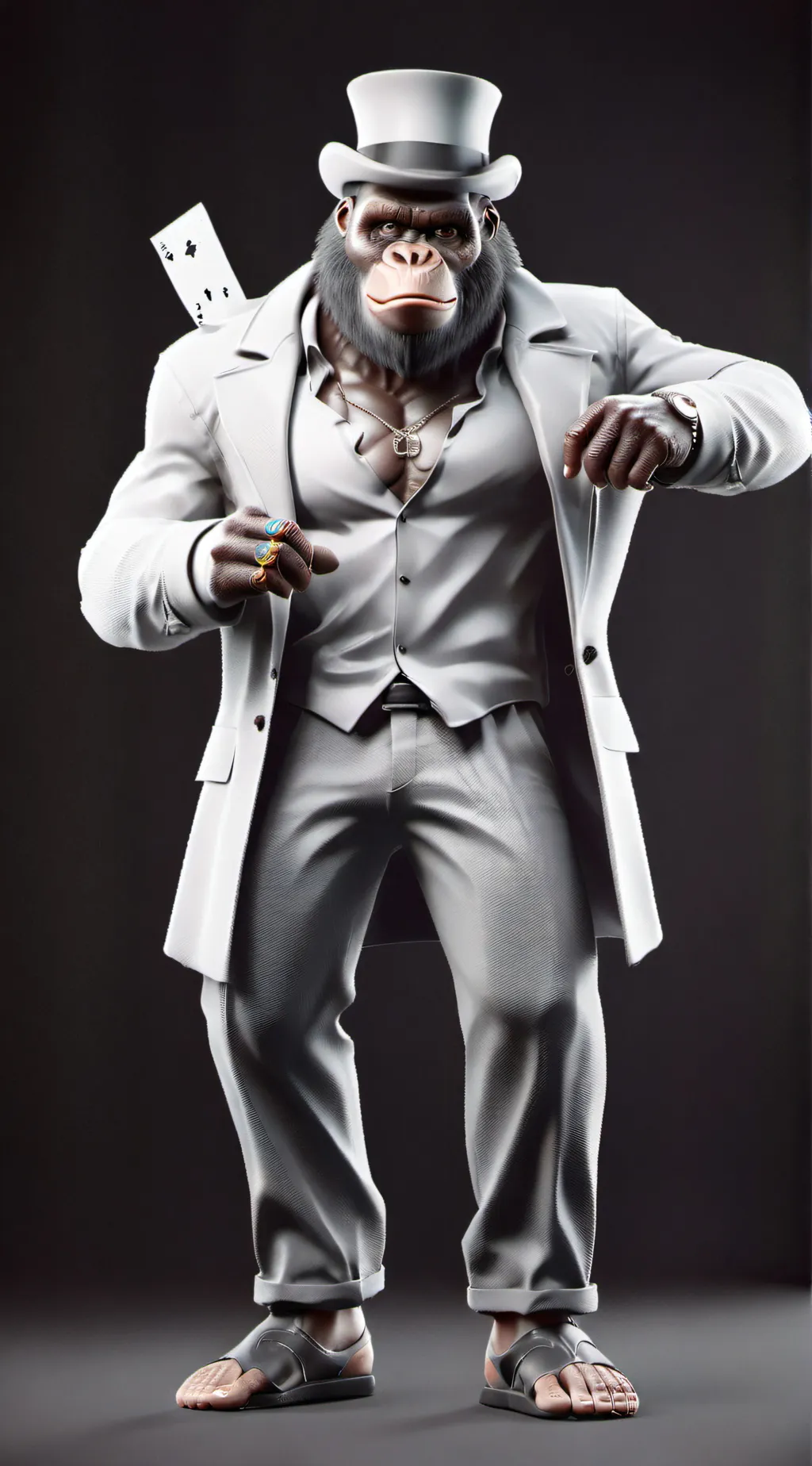 ai character: Other monke background