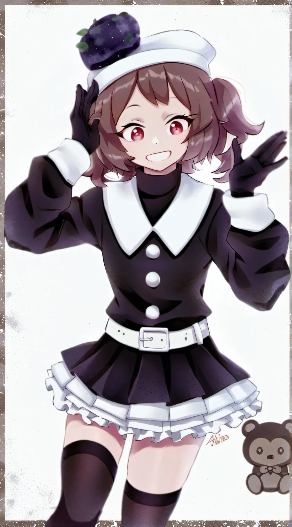 ai character: uraraka background