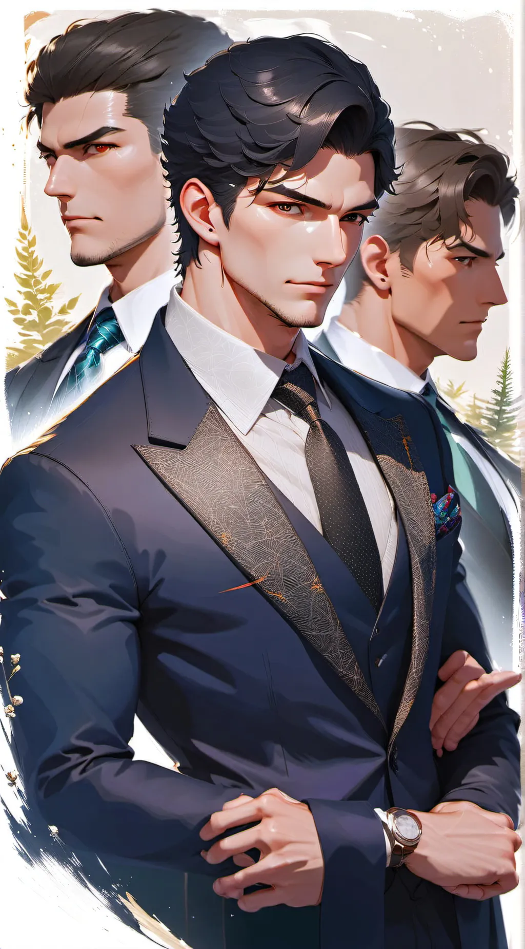 ai character: Matthew & Jackson background