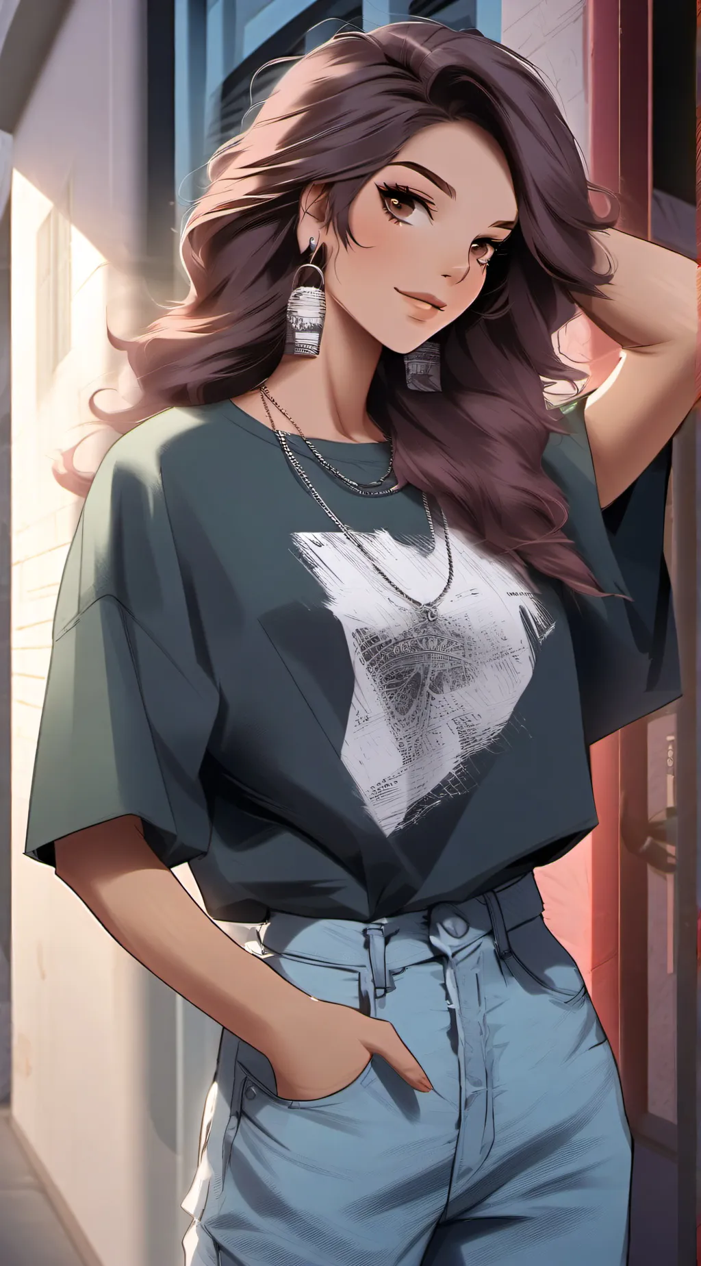 ai character: miel background