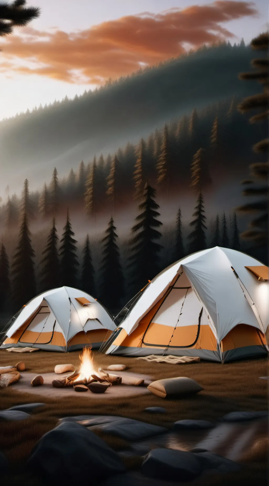 ai character: Smiling critters! background