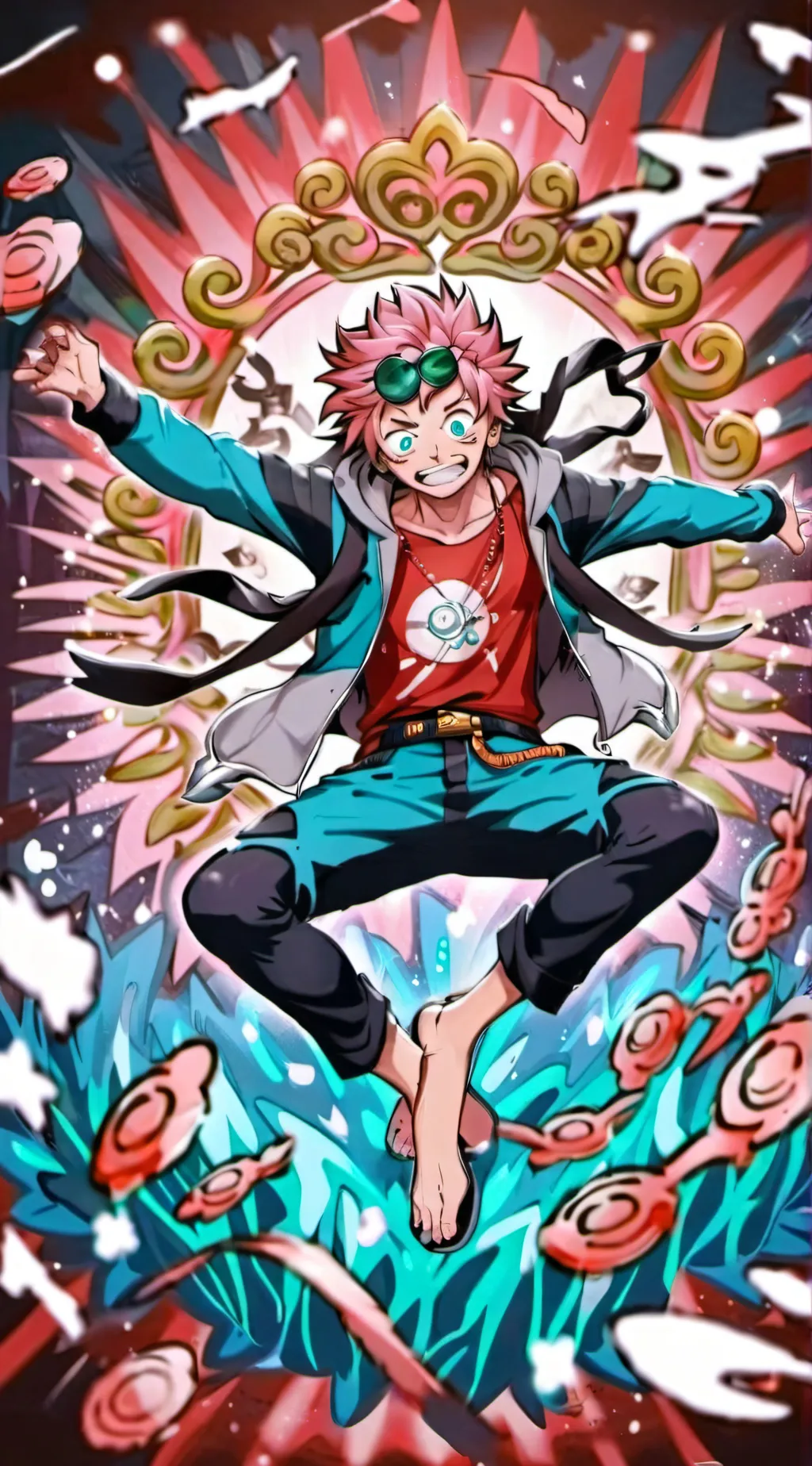 ai character: Baby mha background