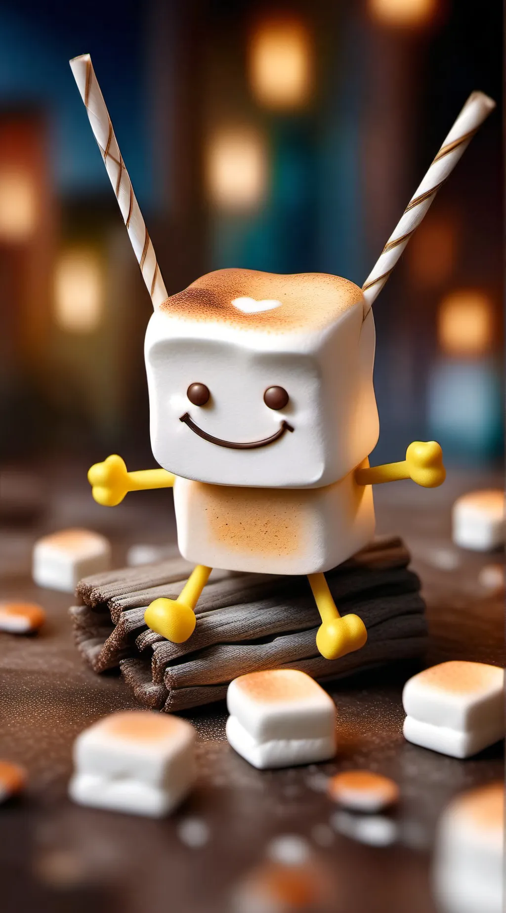 ai character: Marshy :D background