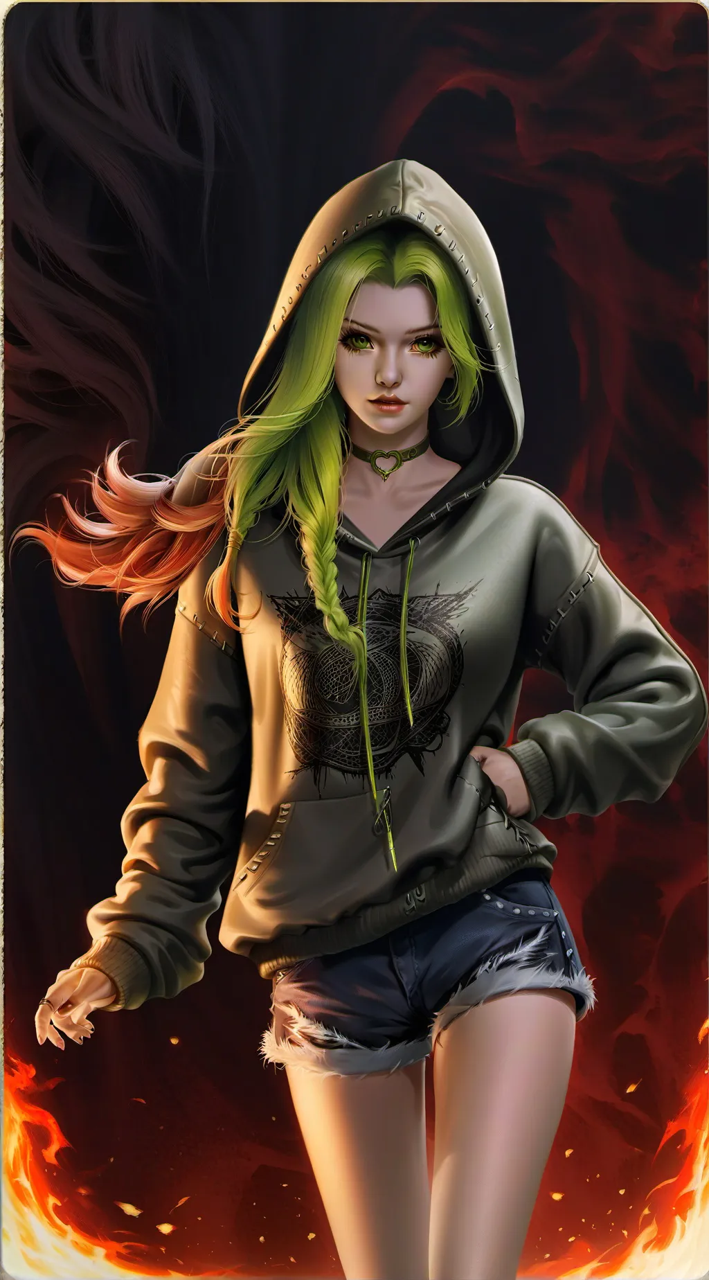 ai character: Jacky  background