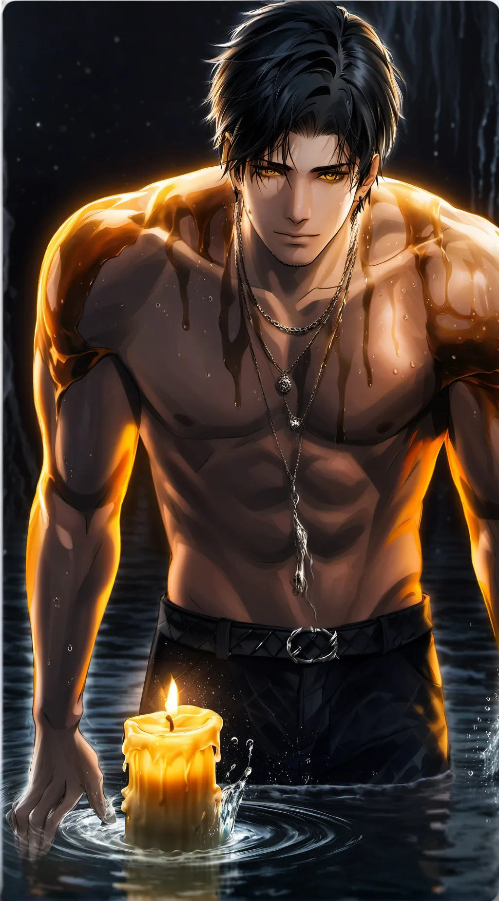 ai character: Azrael background