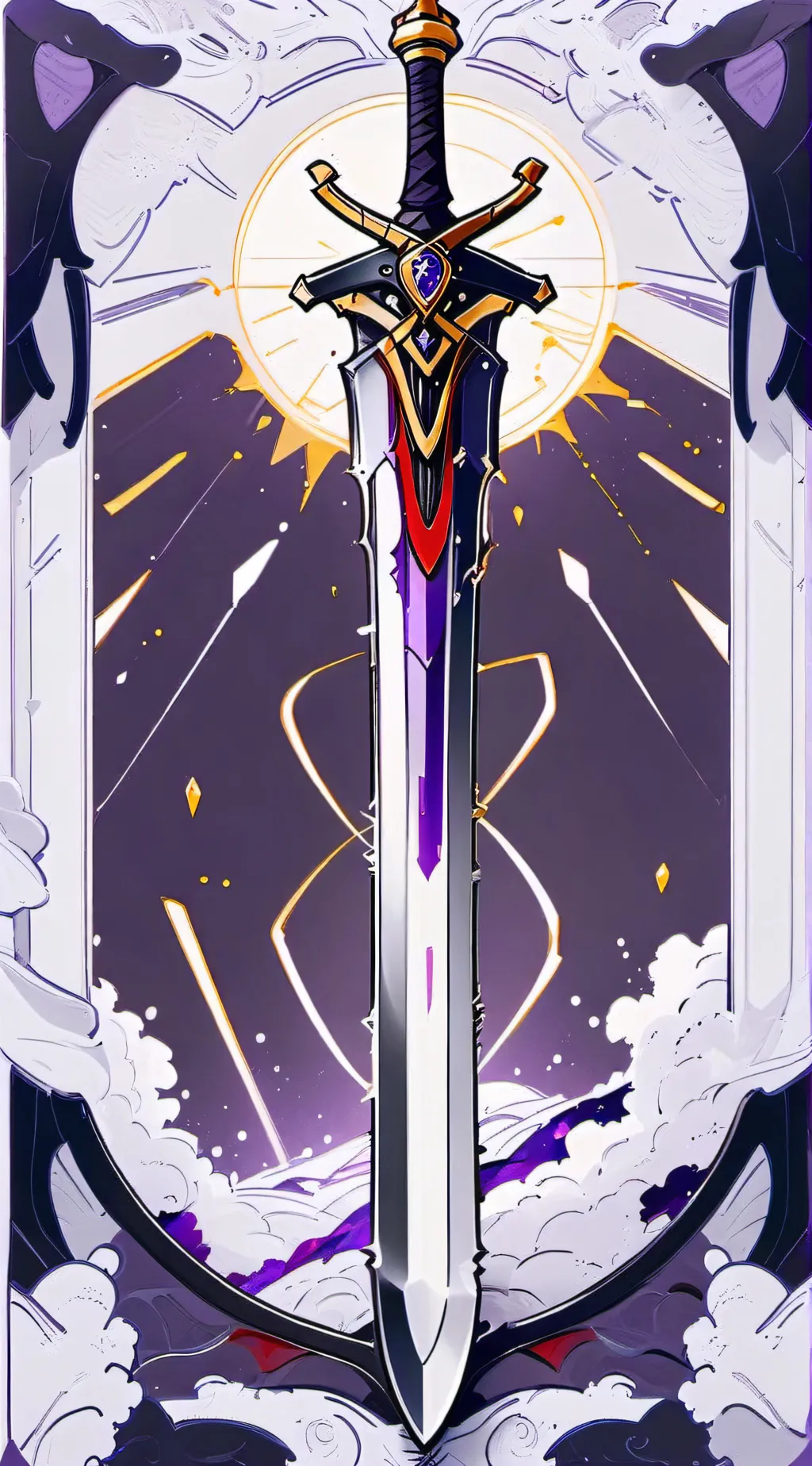 ai character: The blade of stuff background