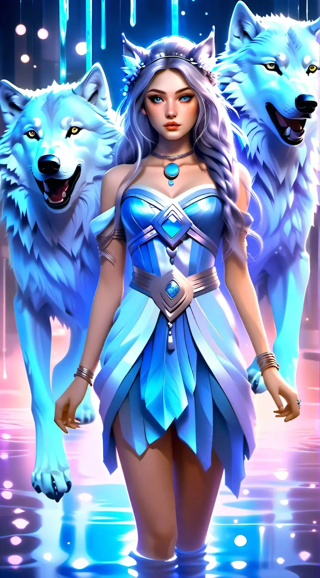 ai character: Lexi background