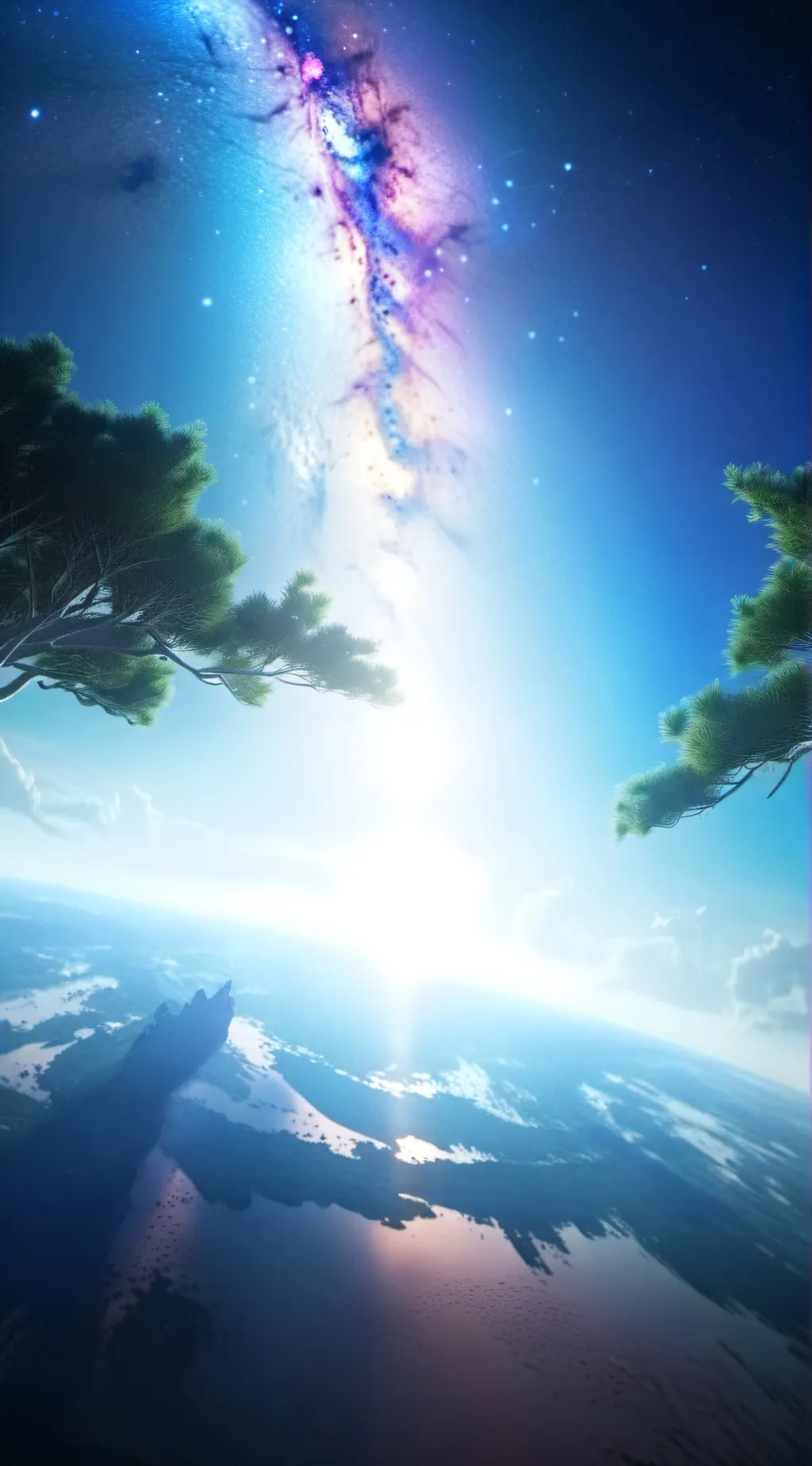 ai character: Space background