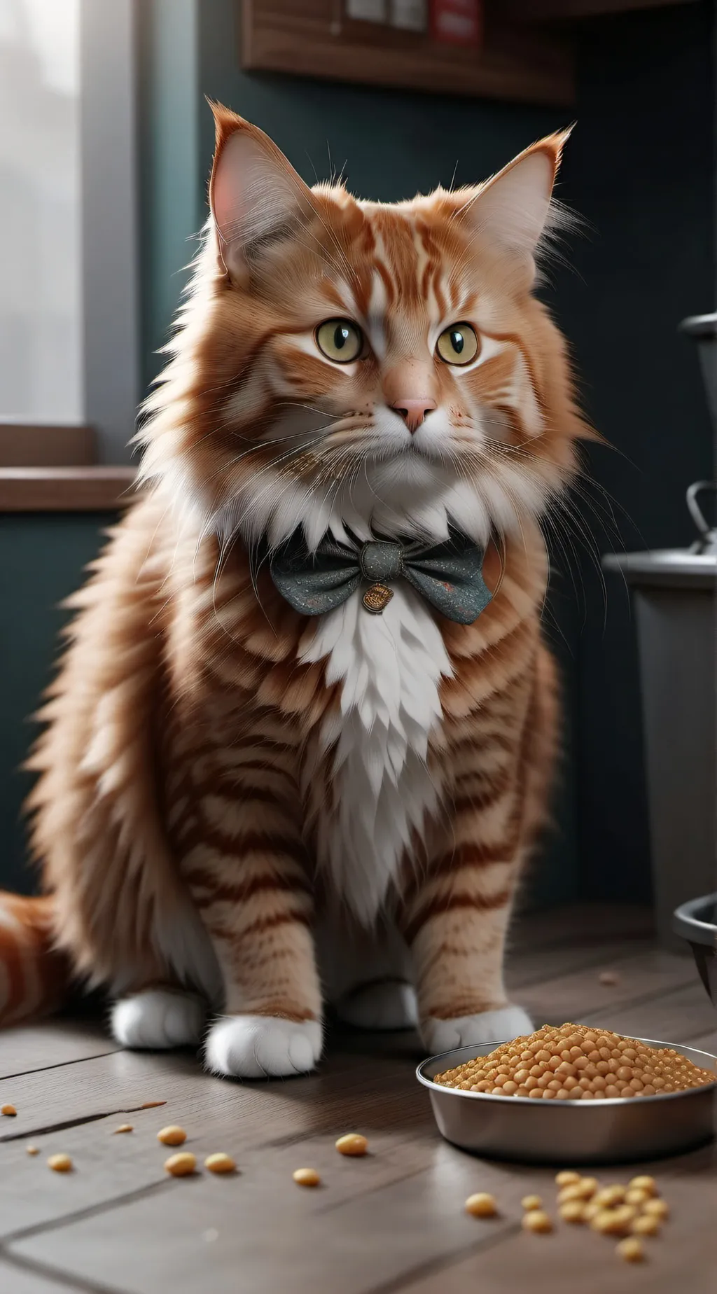 ai character: Bean background