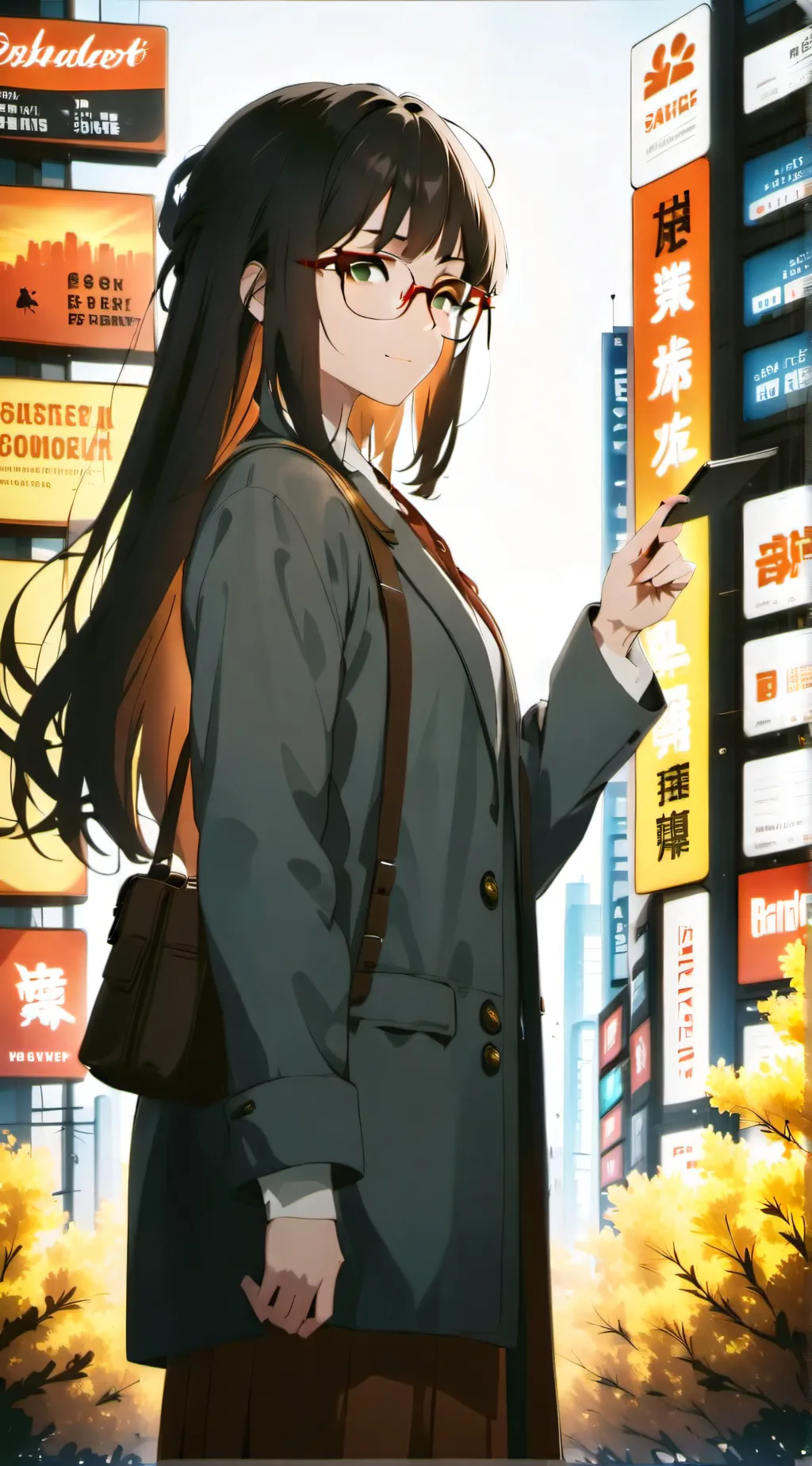 ai character: Rose background