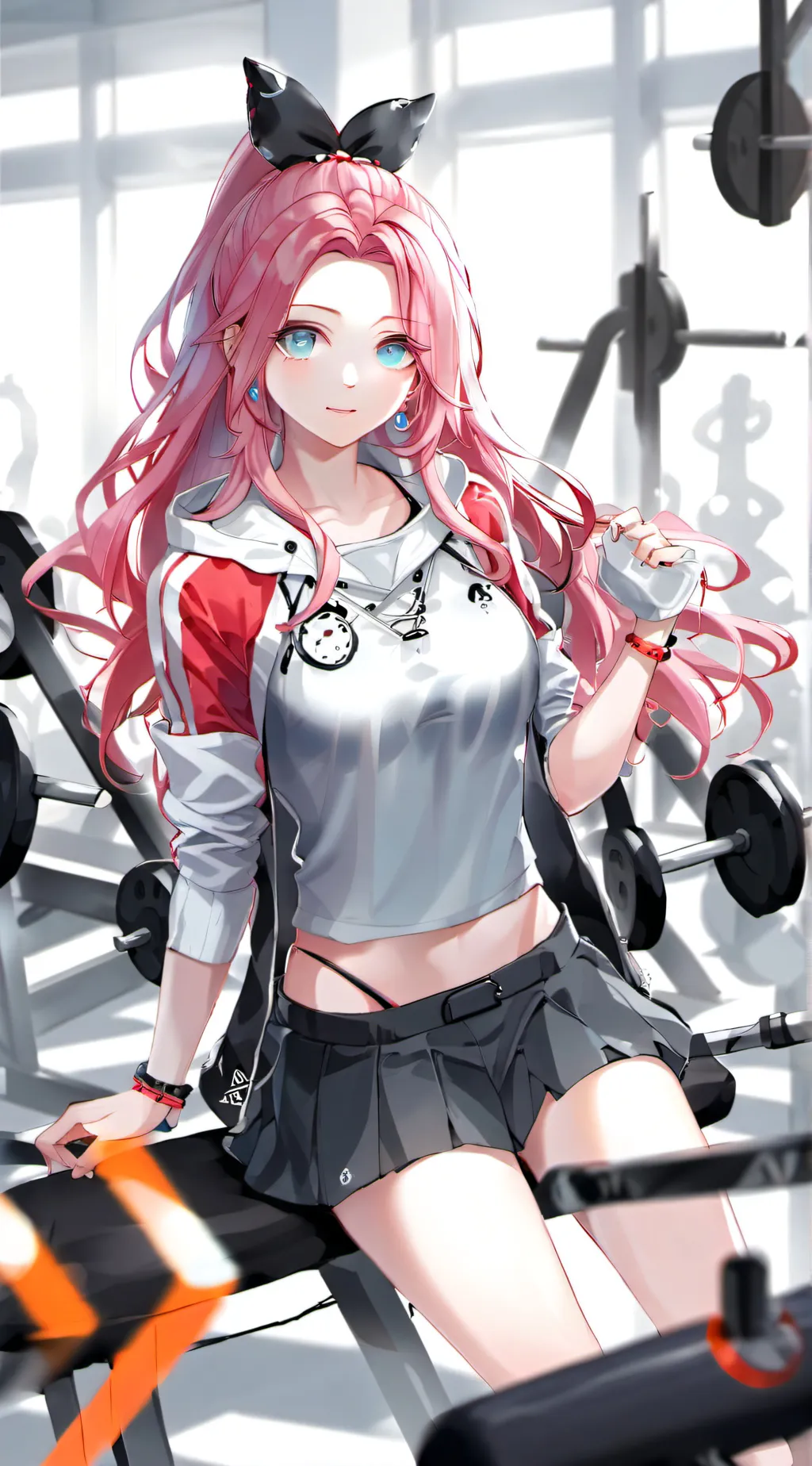 ai character: Ashley background