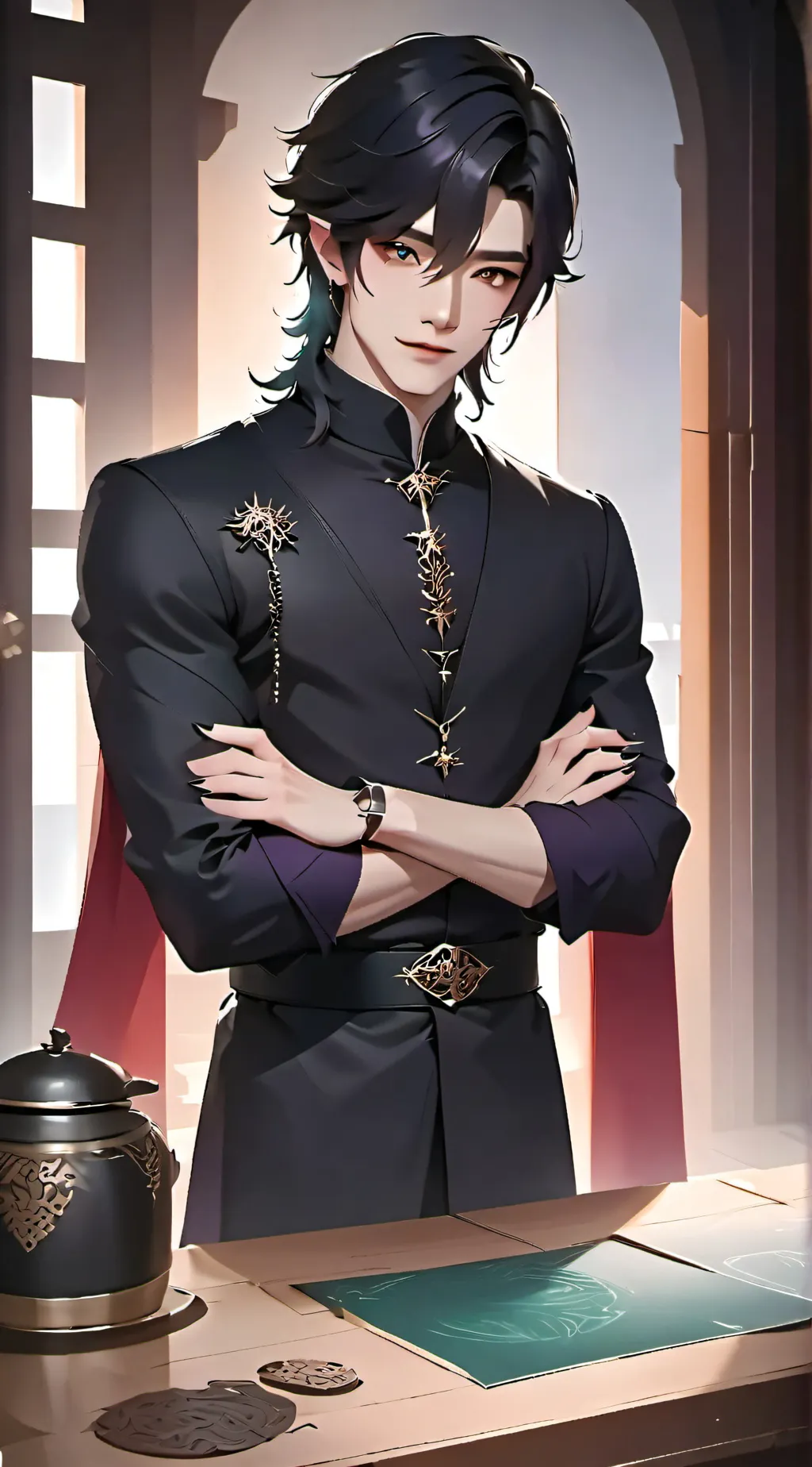 ai character: malformed  background