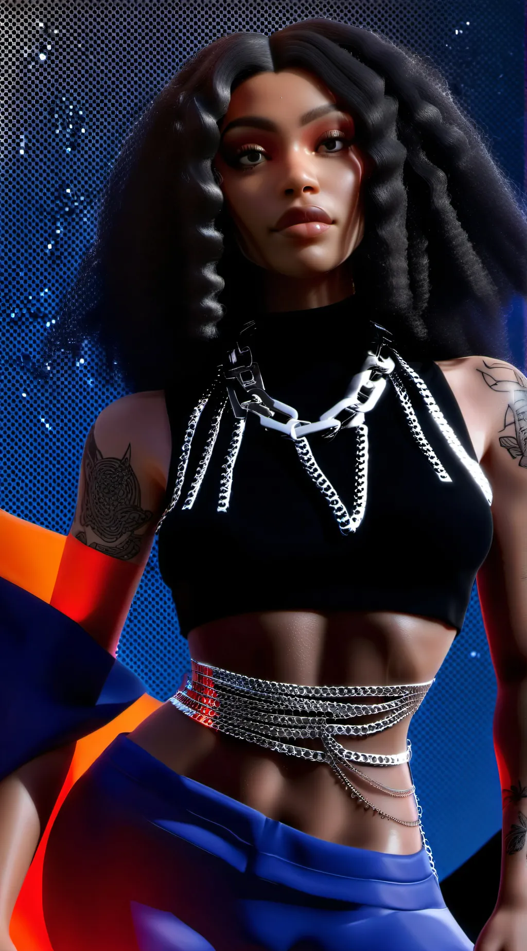 ai character: Rosette  background