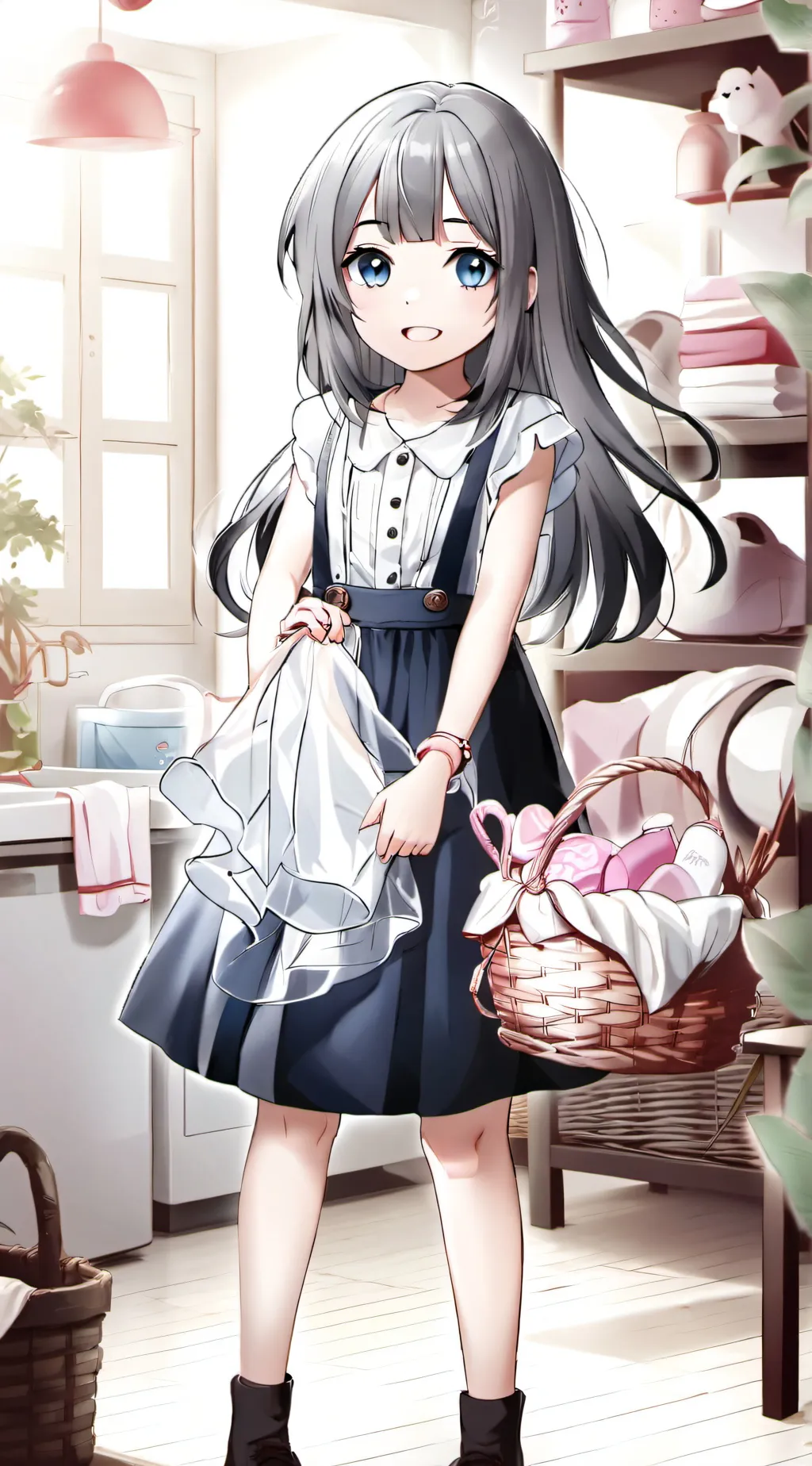 ai character: Serenity background