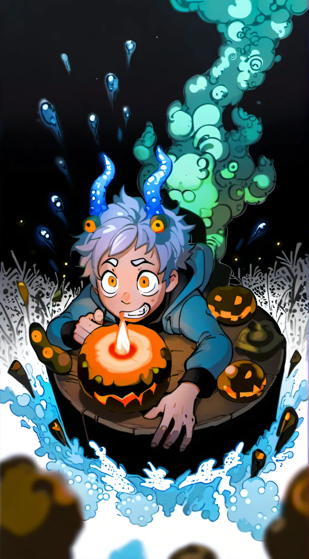 ai character: joy x disgust  background