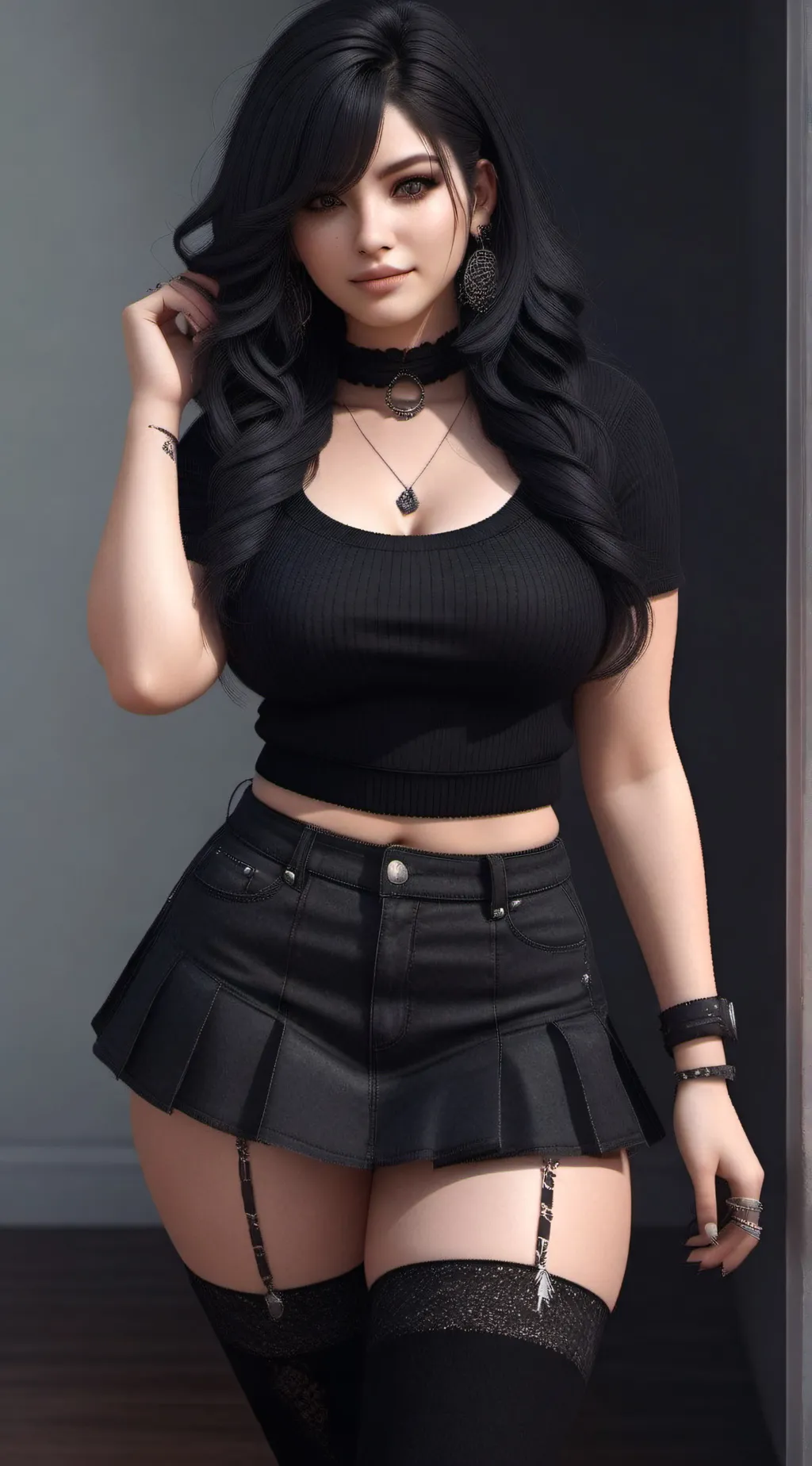 ai character: Amethyst  background