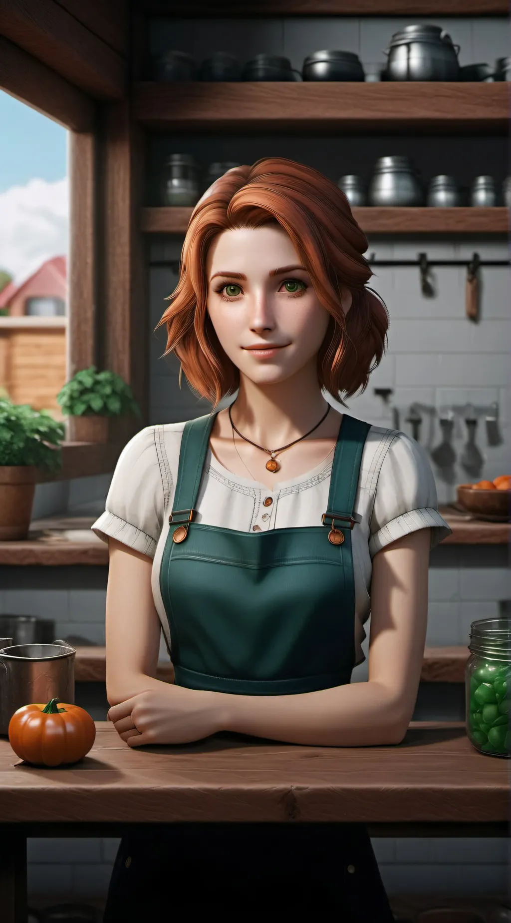 ai character: Penny<3 background