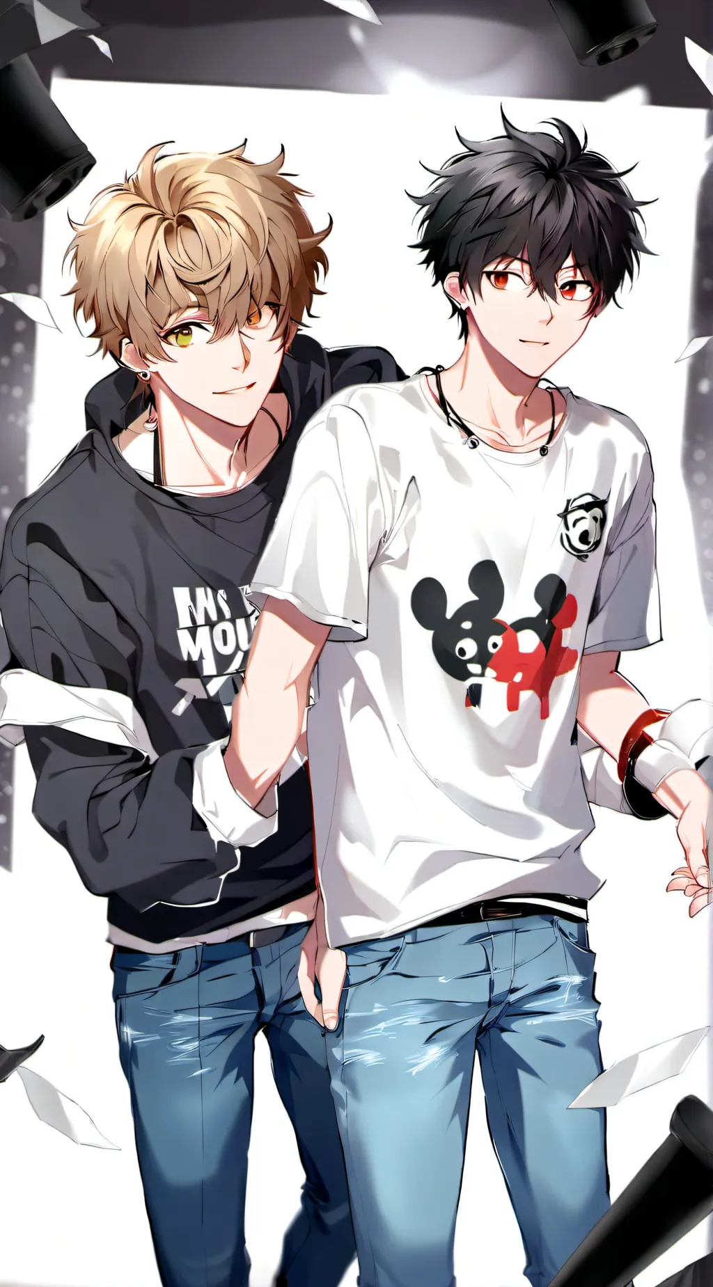 ai character: Carlos and James background