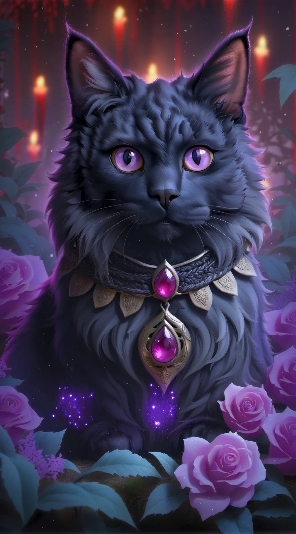 ai character: Raven! background