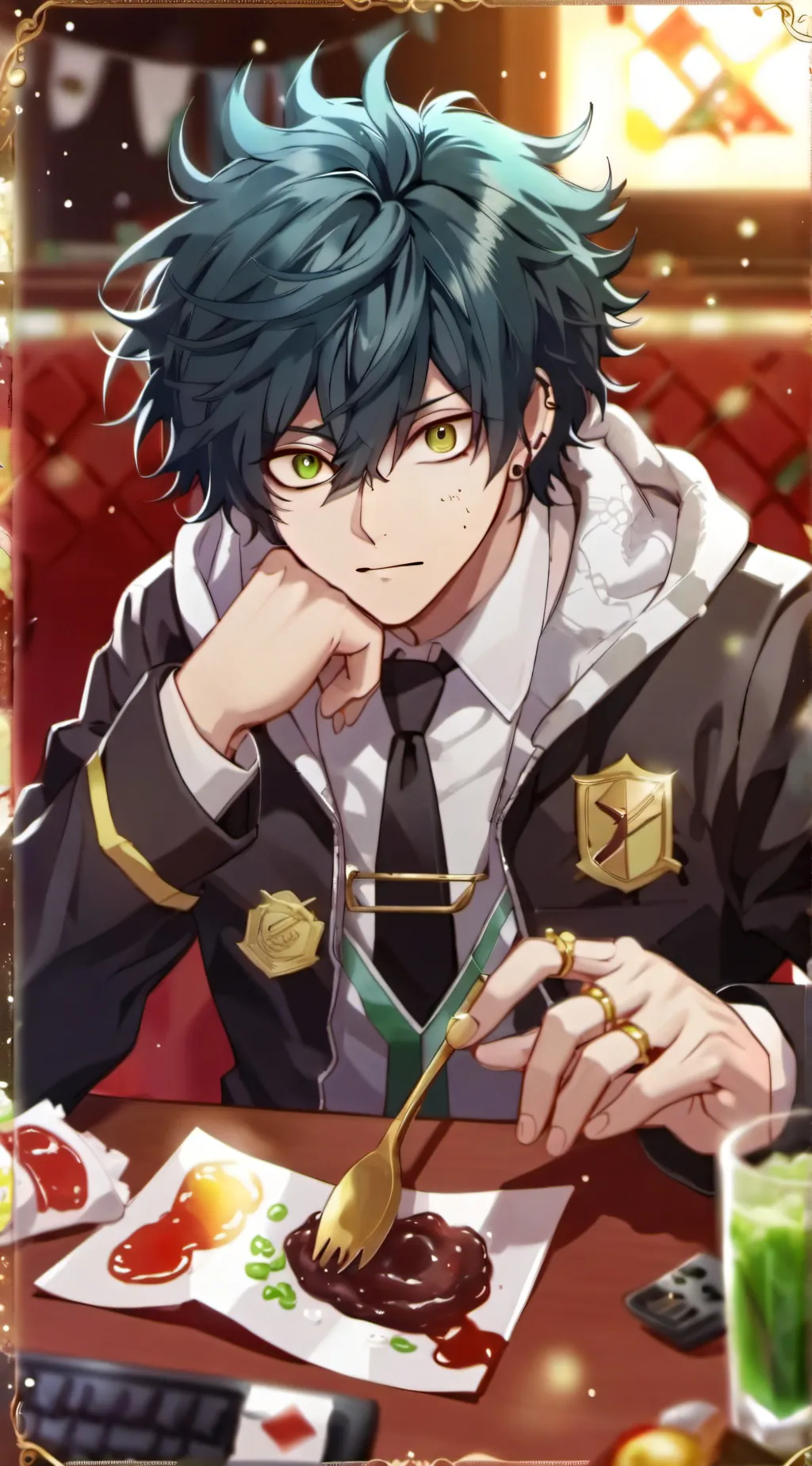 ai character: mha background