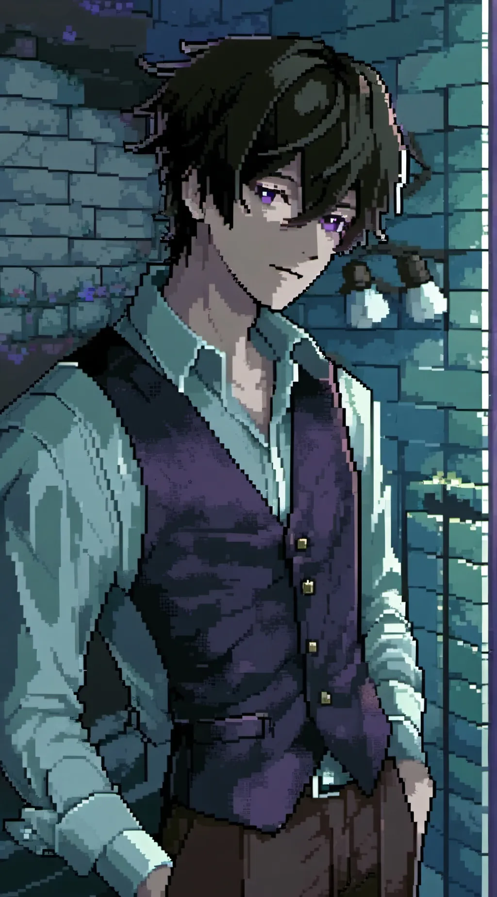 ai character: William Afton  background