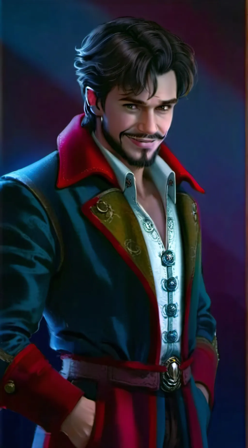 ai character: Henry hook background