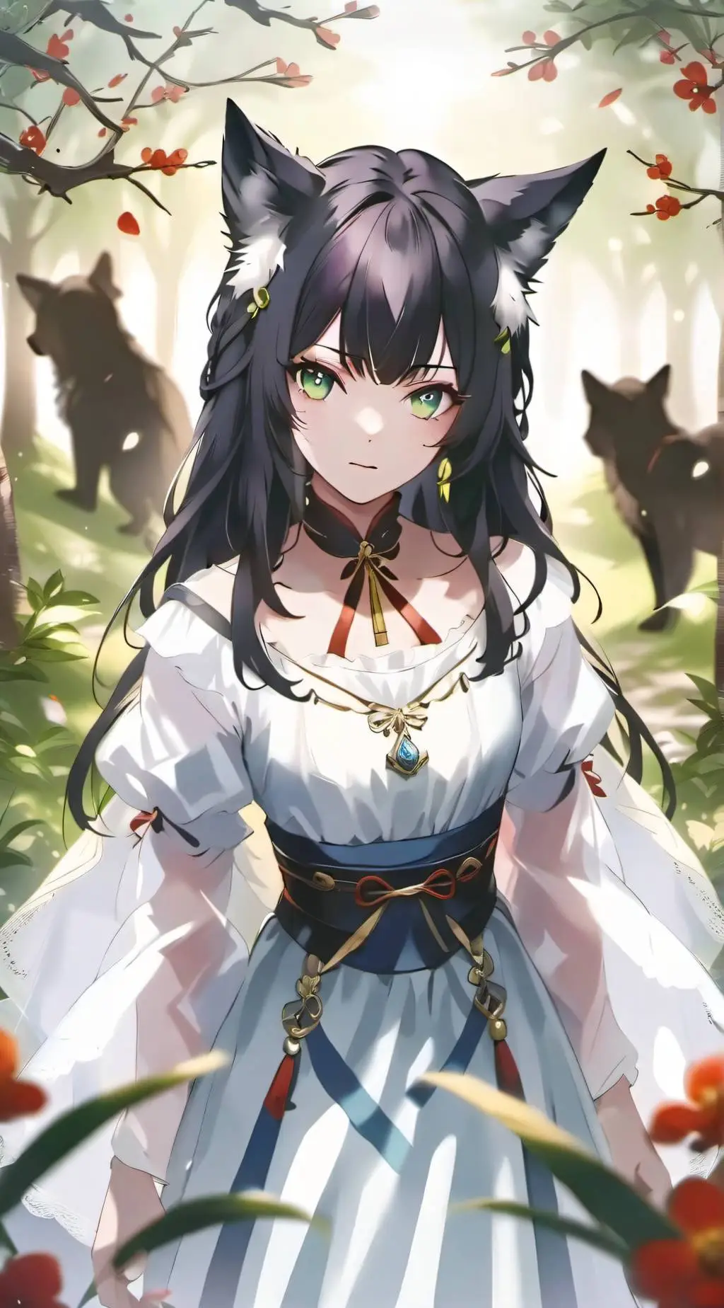 ai character: ☆ Savanna ★ background