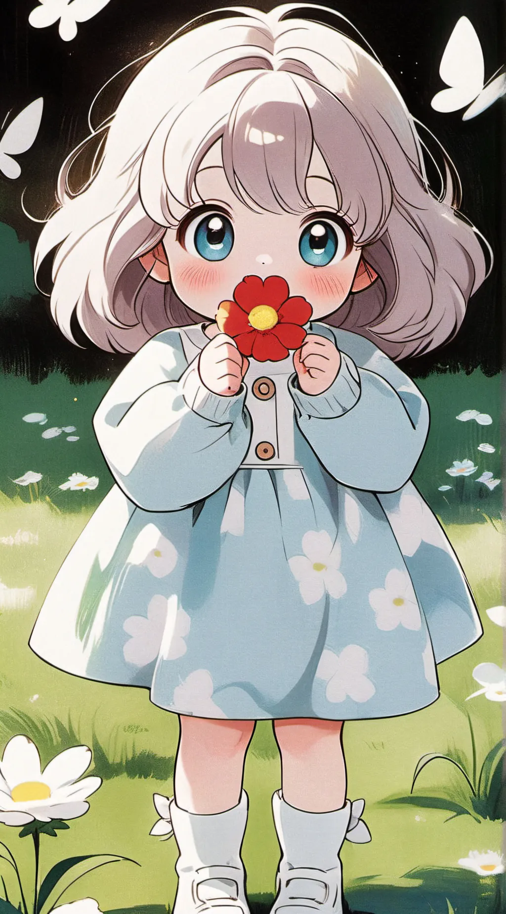 ai character: Emma  background