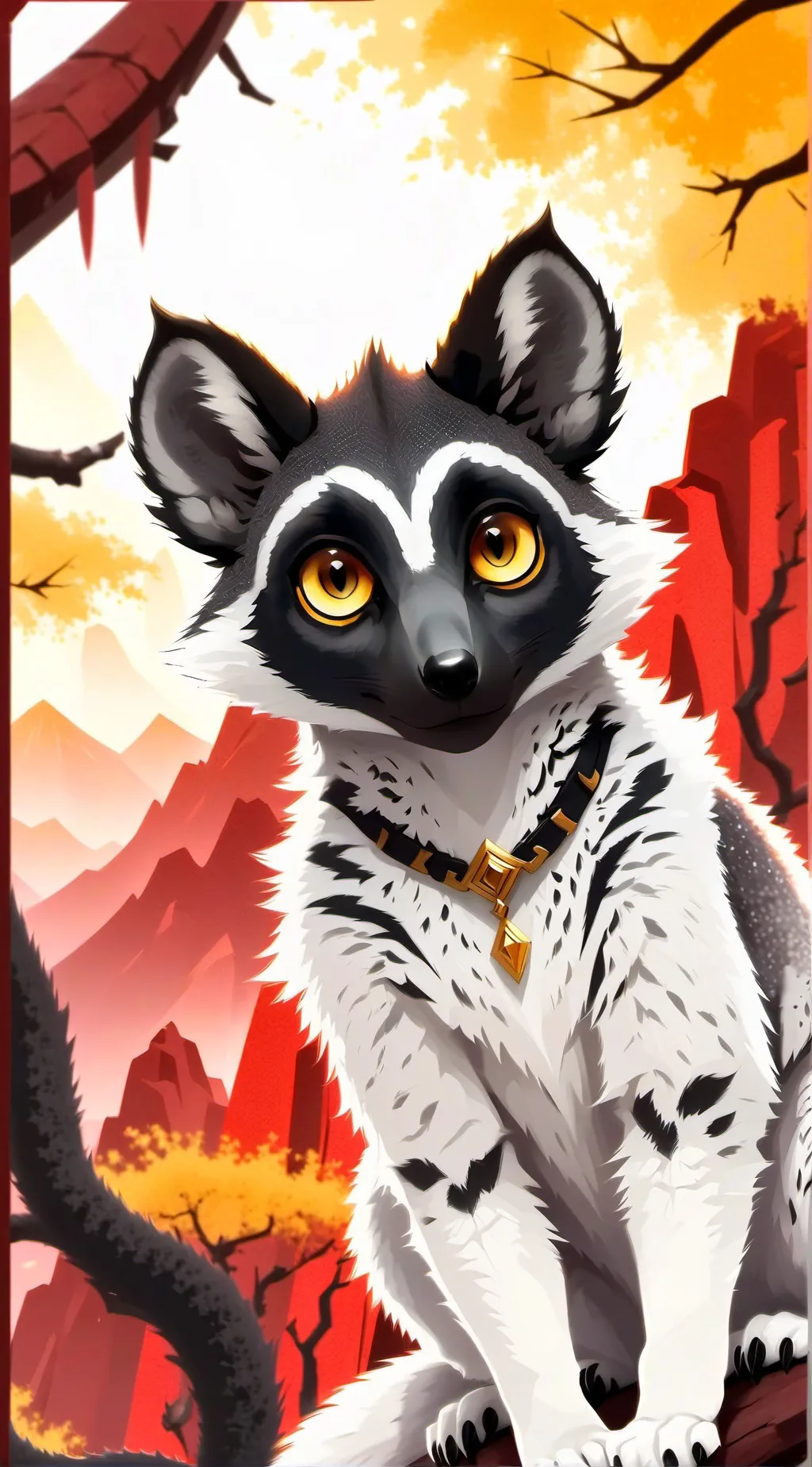 ai character: Koto  background