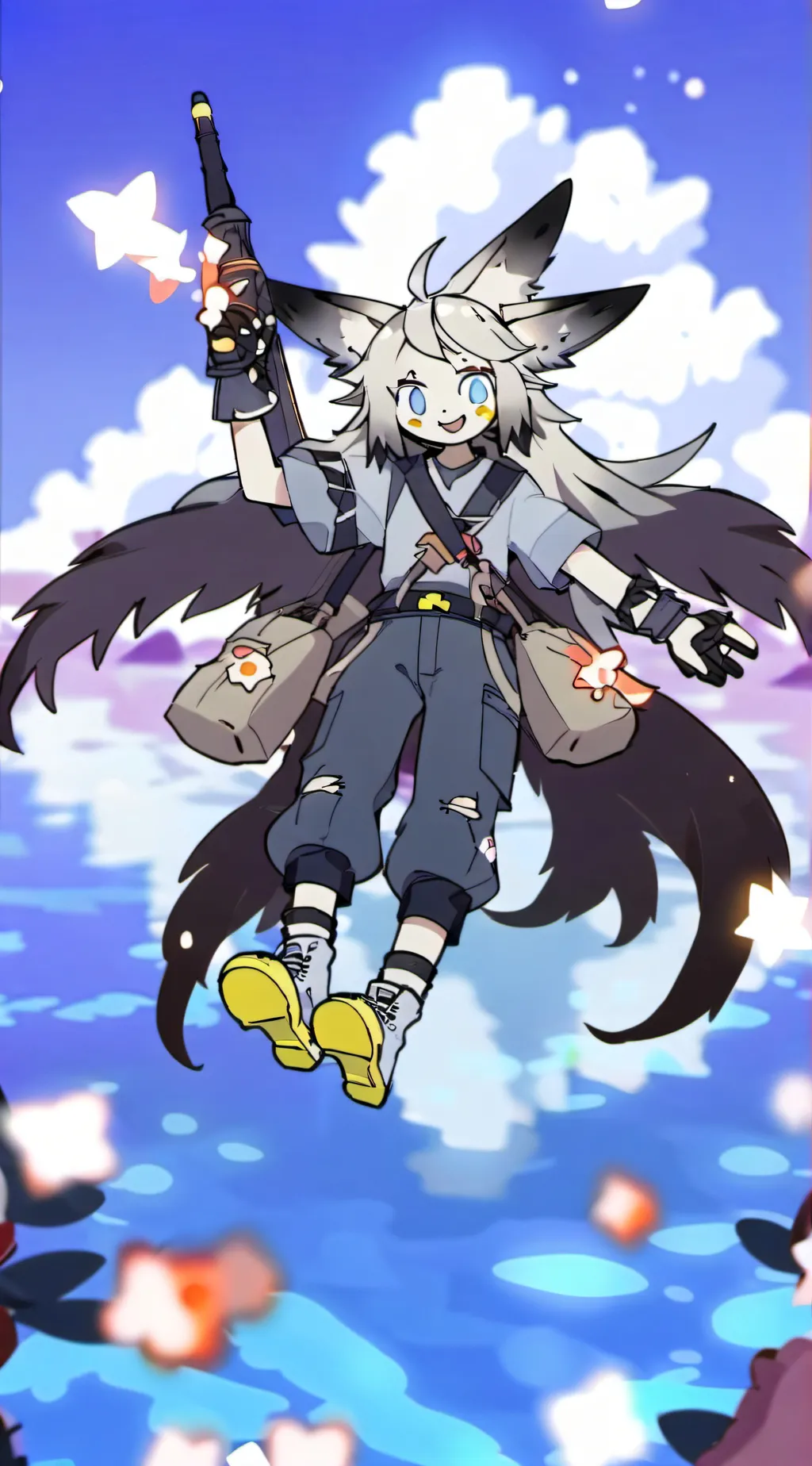 ai character: fpe meets fangirls background