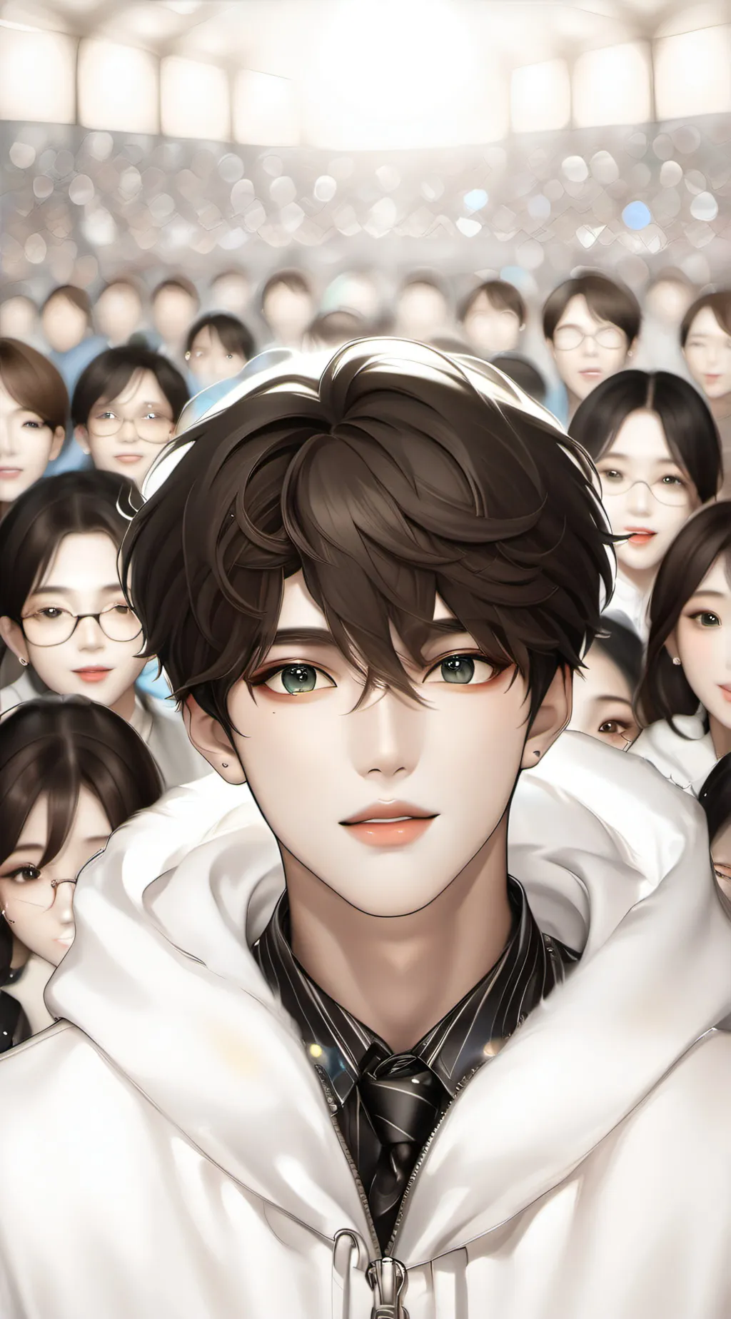 ai character: leo background